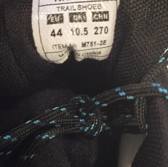 Size 11.5 Kricely Men's Trail Running Shoes Hiking Outdoor Sneaker Shoe  Rainbow - Picture 5 of 5